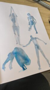 alumnos acuarela toulouse aquarelle eleves